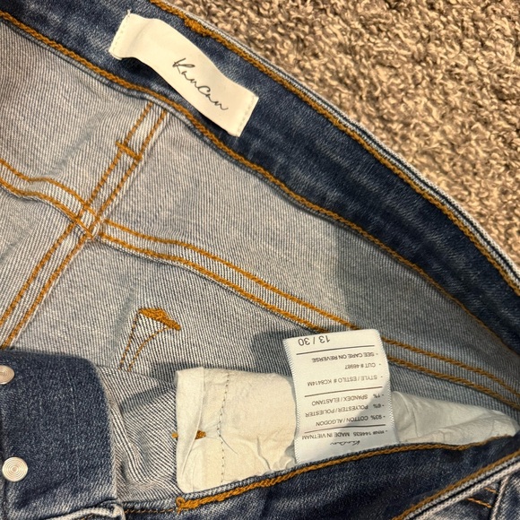Kancan high rise button fly straight jeans 13 30 - Picture 5 of 5